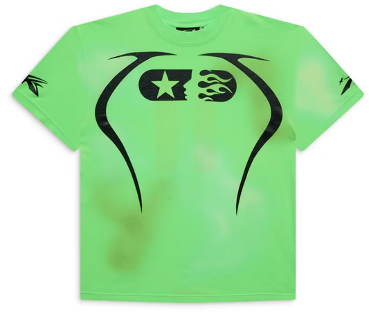 HELLSTAR "11" T-Shirt Warm Up Neon Green