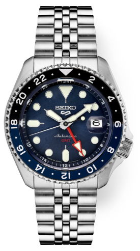 Reloj Seiko SSK003 Seiko 5 Sports SKX Estilo Deportivo Serie GMT