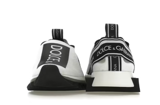 Dolce & Gabbana Sorrento Slip On Blanco Negro (de mujer)