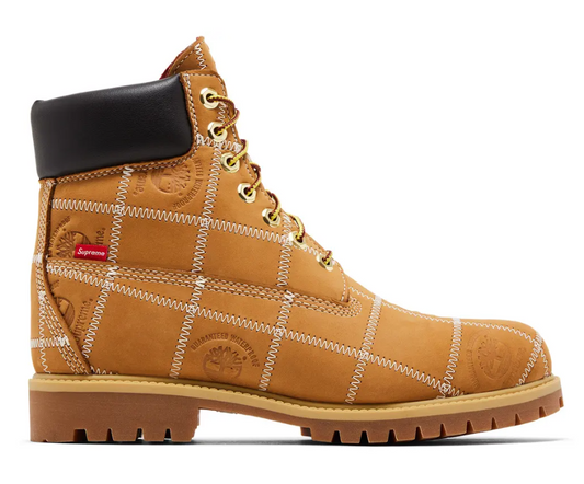 Timberland x supreme 6” premium waterproof boot wheat