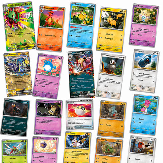 Mystery Pack Entrenador Pokemon Ascended Heroes (10 cartas)