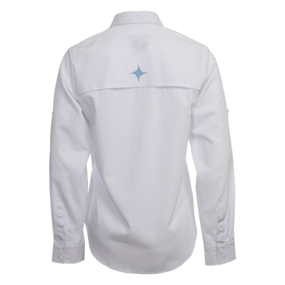 Camisa Maja Outdoor Signature Blanco Dama - Manga Larga