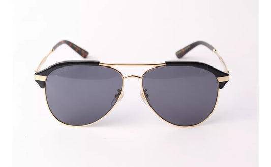 Gucci Aviator Gold Black