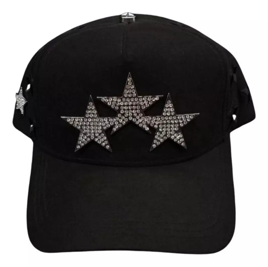 GORRA EL BARBAS HATS ROCKSTAR BLACK