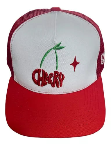 GORRA CLOVER "CHERRY" RED WHITE