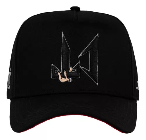 GORRA JC HATS CORRIDOS TUMBADOS NEGRA