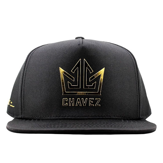 GORRA ALL IN Golden Chávez Negra Plana