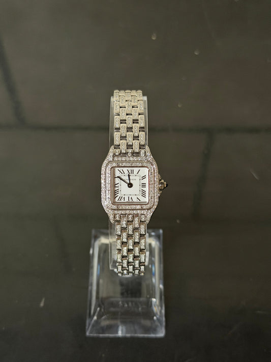 Cartier Panthere Full Ice Nuevo Talla S 2026 con caja y papeles