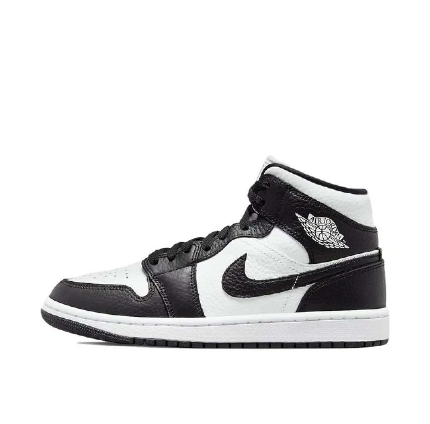 Air Jordan 1 Mid Split Black White (W)