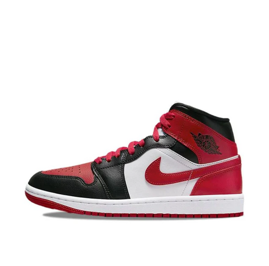 Air Jordan 1 Mid Bred Toe (W)