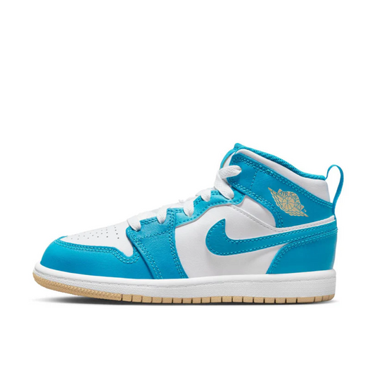 Air Jordan 1 Mid Alt Aquatone (PS)