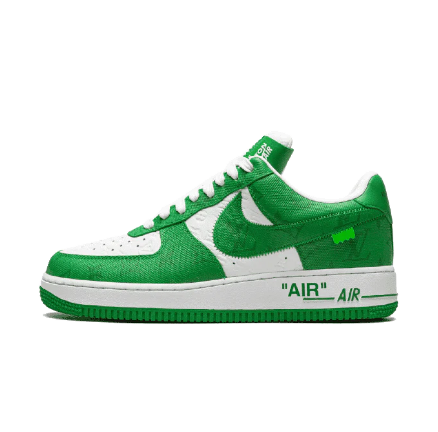 Louis Vuitton Nike Air Force 1 Low By Virgil Abloh White Green