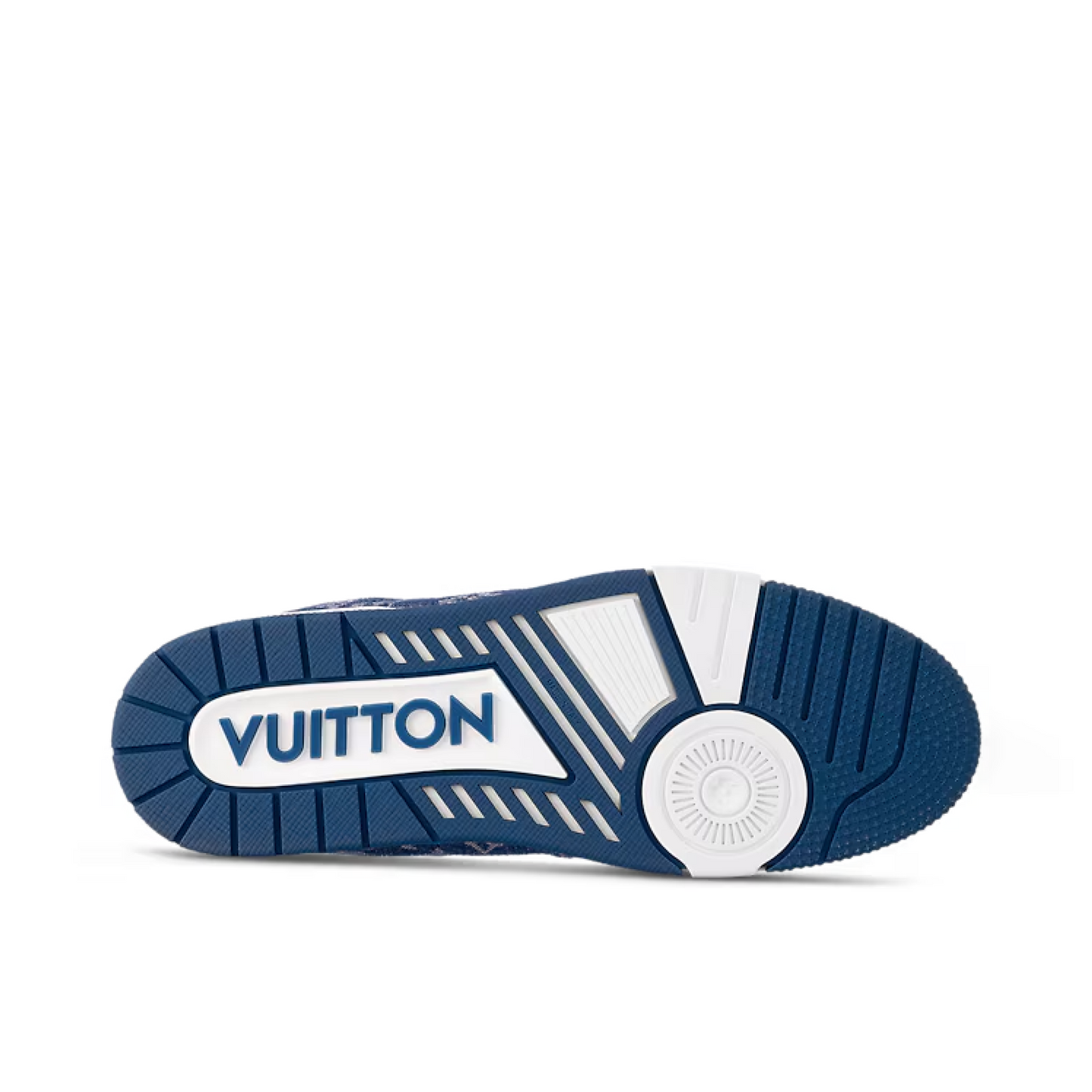 Louis Vuitton LV Trainer Monogram Denim White Blue