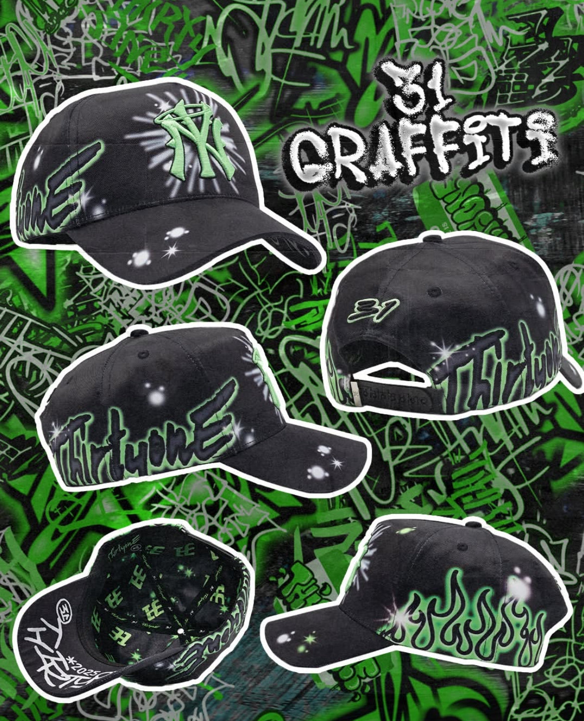 GORRA 31 HATS "31 GRAFFITI”