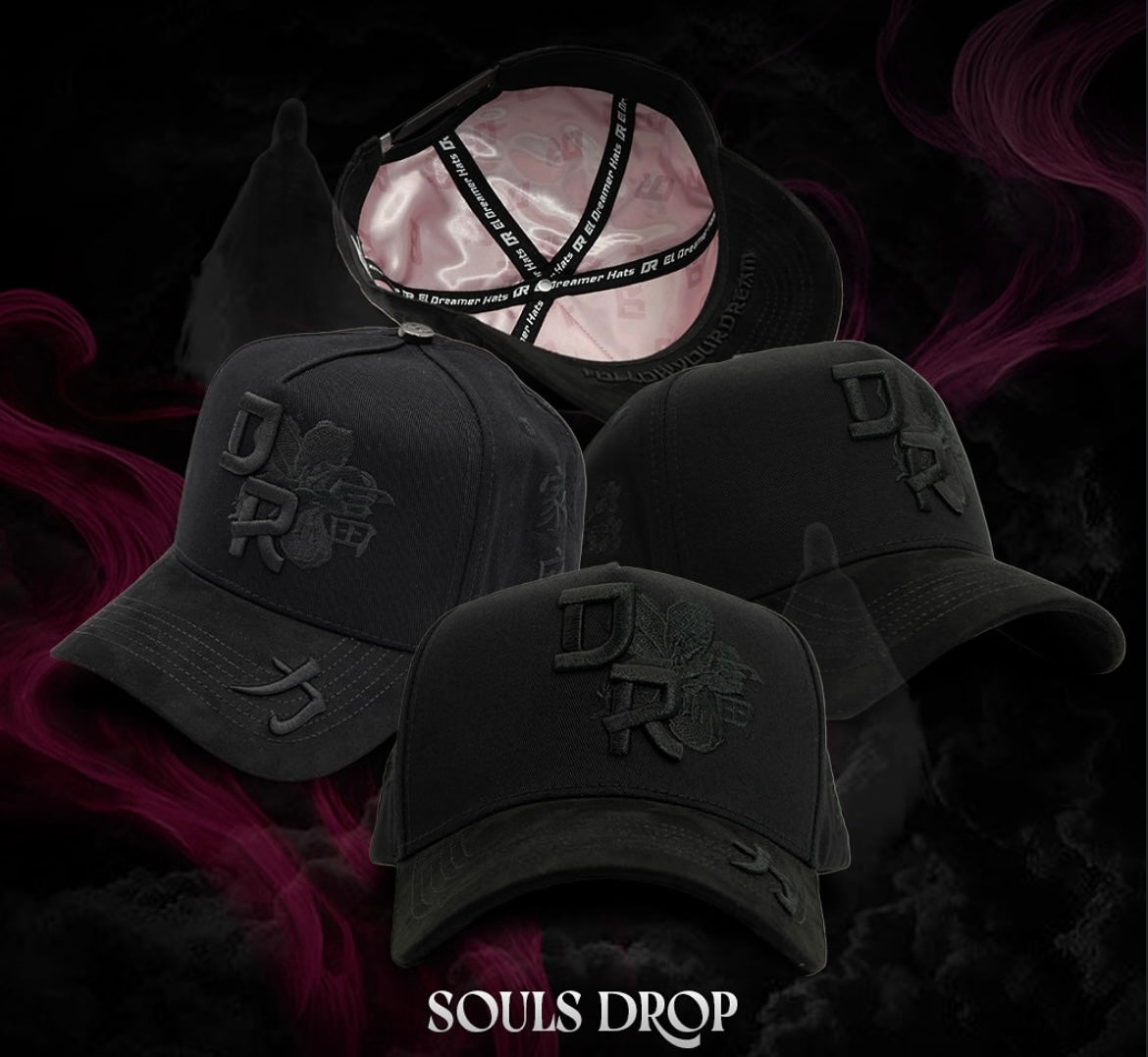 GORRA EL DREAMER HATS “KANJI BLACK”