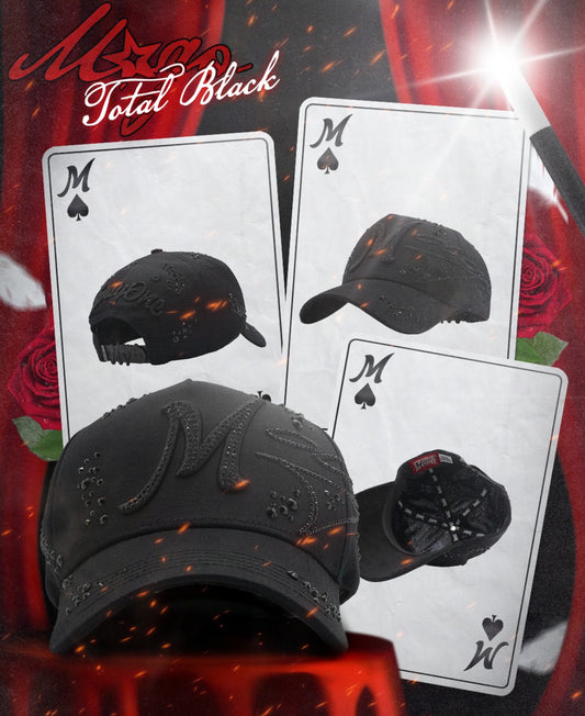 GORRA 31 HATS "MAGO TOTAL BLACK"