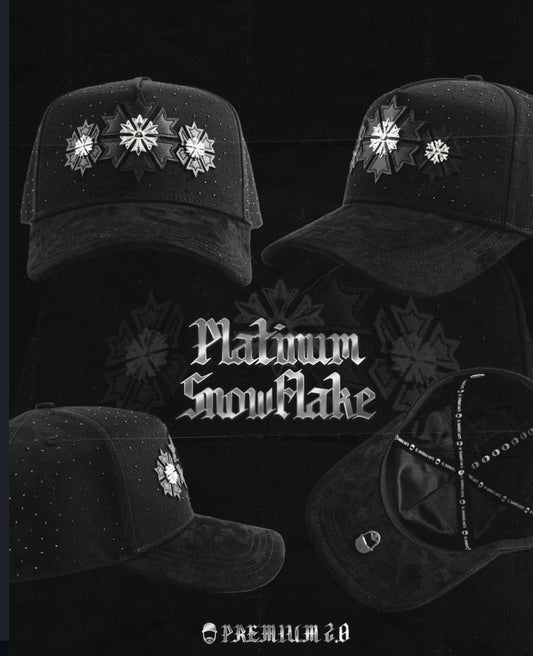 Gorra Barbas Hats "Platinum SnowFlake" (PREVENTA)