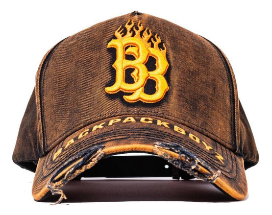 GORRA GALLO FINO X BACKPACKBOYZ FLAMES