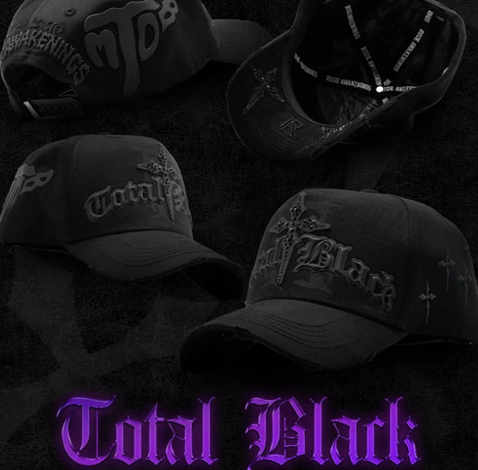 GORRA RUDE AWAKENINGS x Tombochio "Total Black" (PREVENTA)