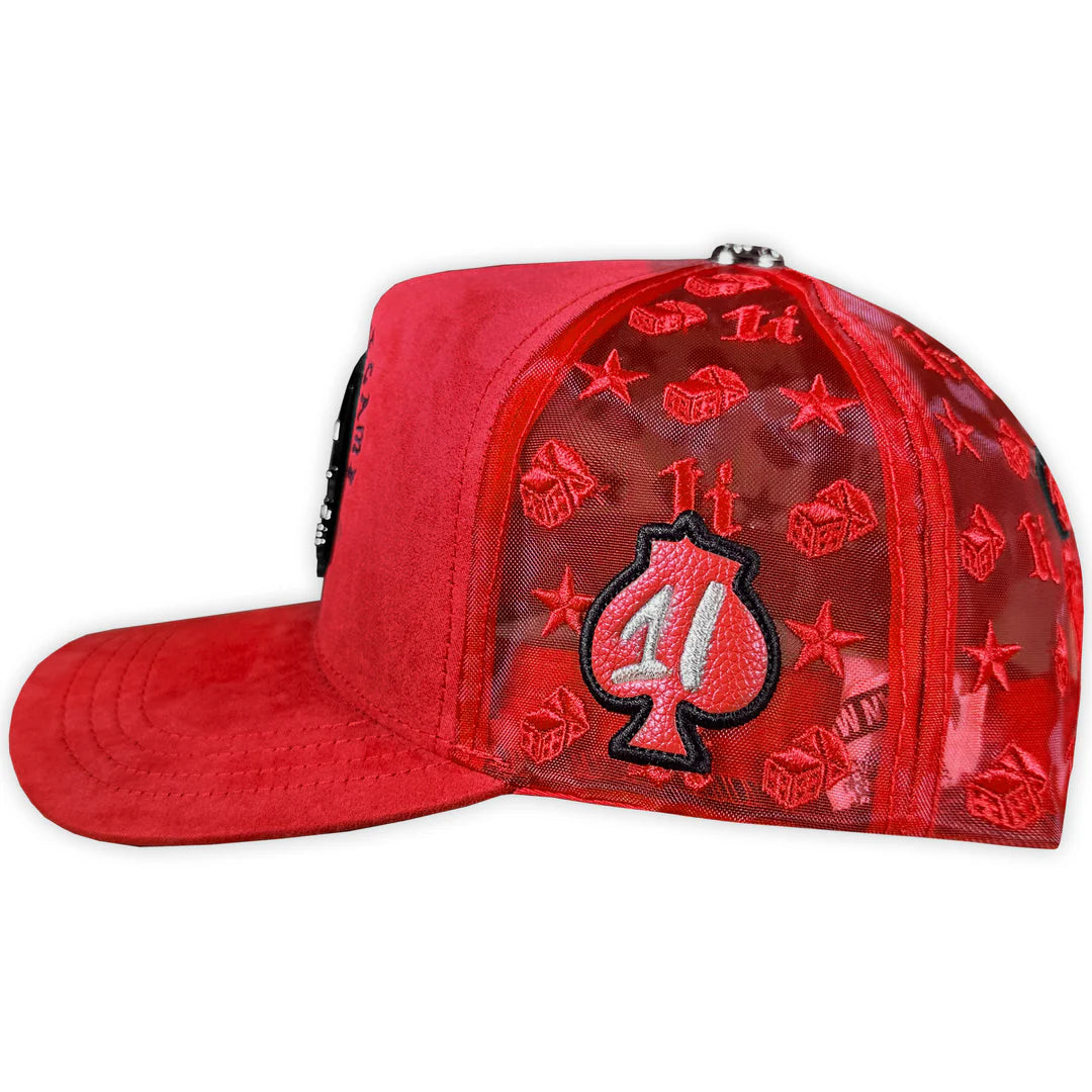 GORRA 1IRON TRENDY "SMILE RED"