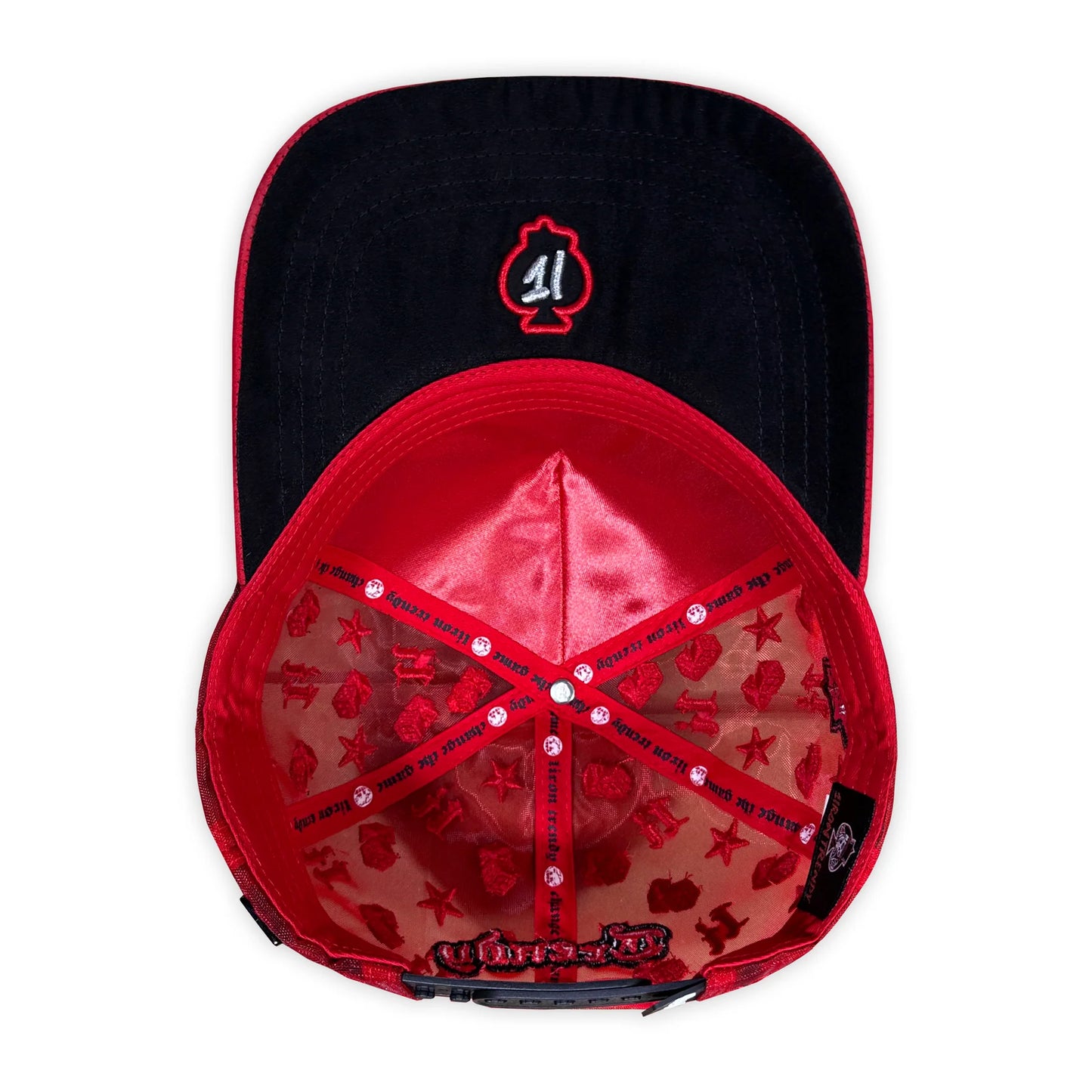 GORRA 1IRON TRENDY "SMILE RED"