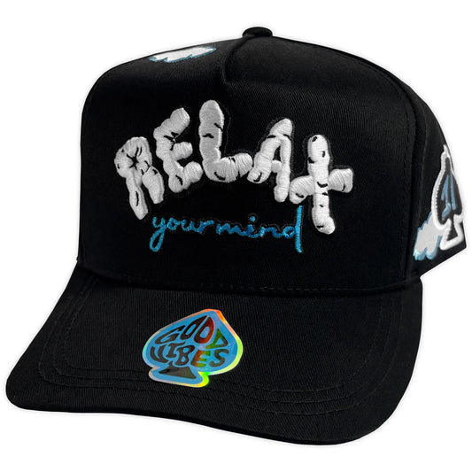 GORRA 1IRON TRENDY "RELAX BLACK"