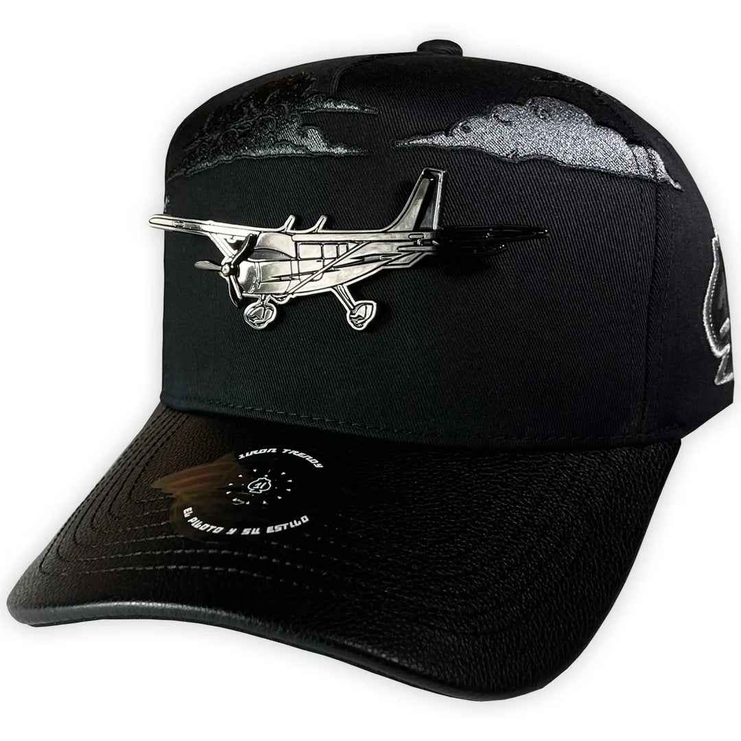 GORRA 1IRON TRENDY "SOY EL PILOTO" BLACK