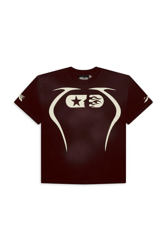 HELLSTAR "11" Brown Warm-Up T-Shirt