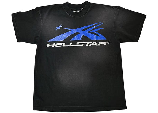 Camiseta Hellstar Gel Sport Logo en negro/azul