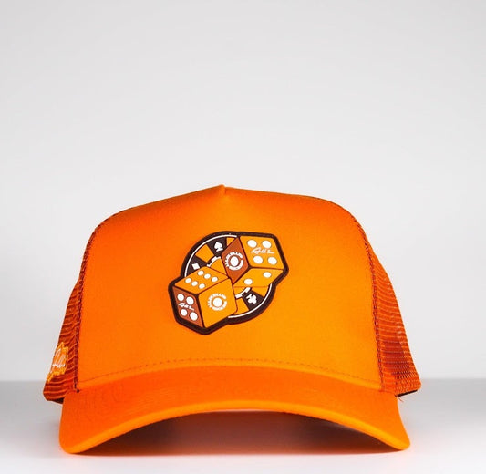 GORRA ALL IN NARANJA CURVA