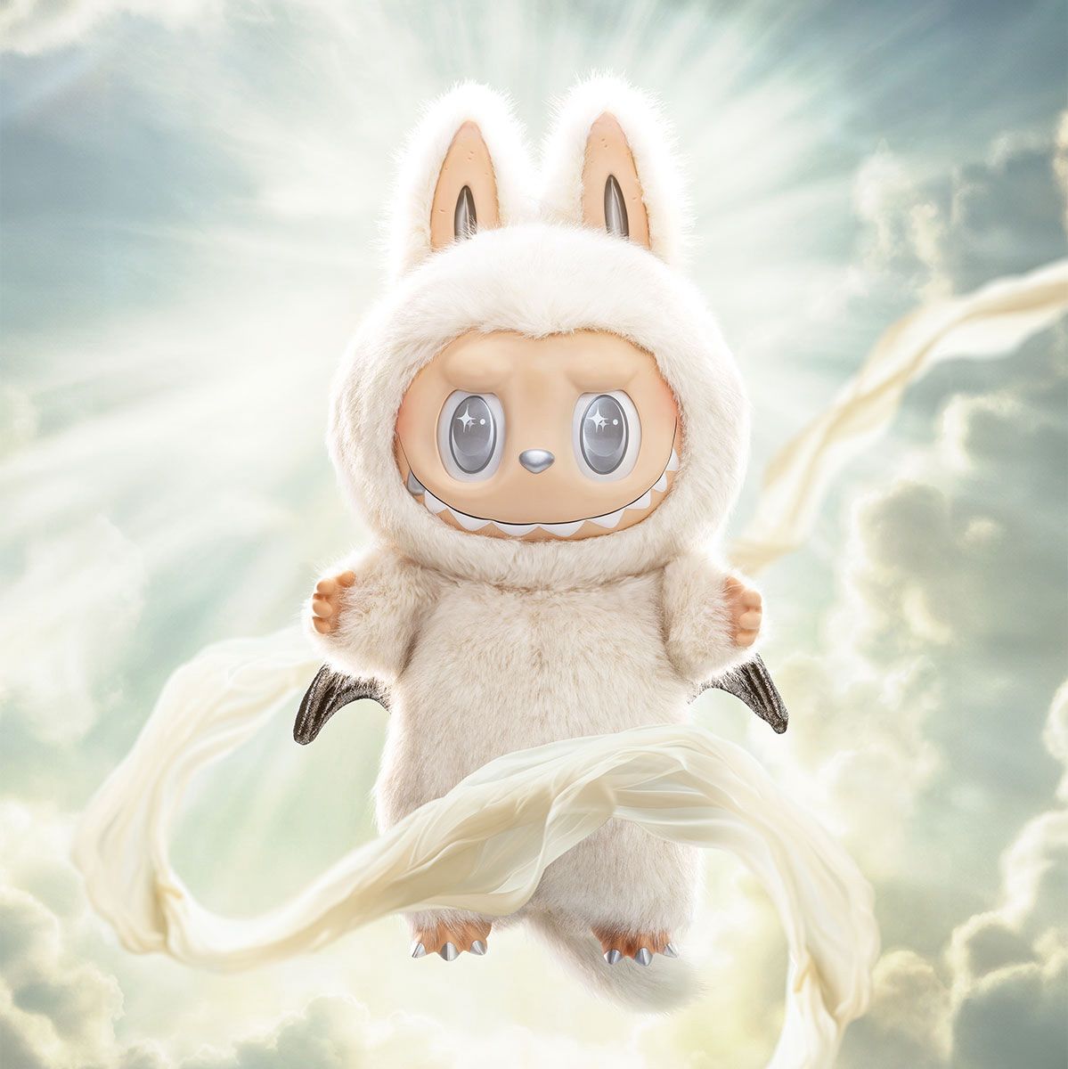 Labubu "Zimomo” Angel in clouds (PREVENTA)