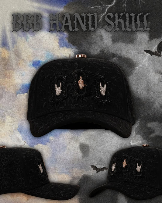 Gorra Barbas GOOD & EVIL “BBB Hand Skull” PREVENTA