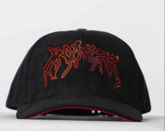 GORRA ANYMORE RED CRYSTAL