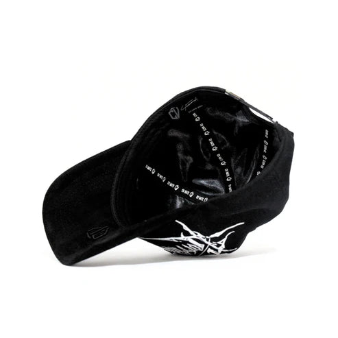 GORRA CV HATS "CT LEATHER CROSS" BLACK