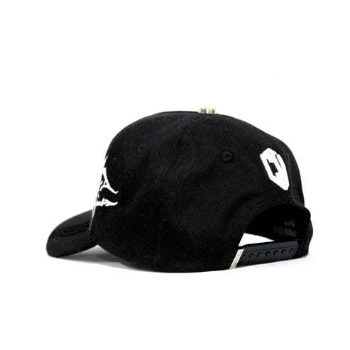 GORRA CV HATS "CT LEATHER CROSS" BLACK