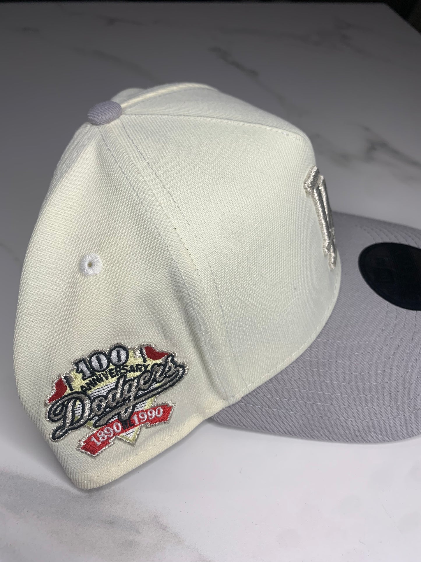 GORRA NEW ERA DODGERS BEIGE GREY 100 ADJUSTABLE