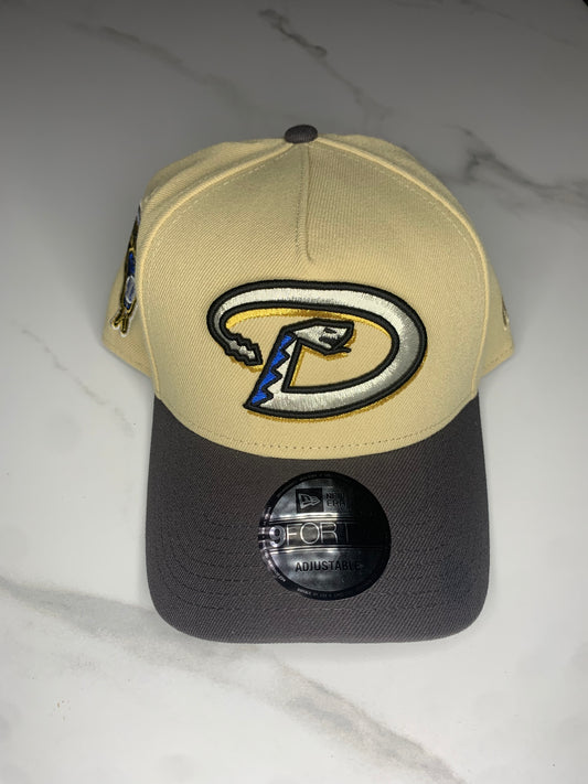 GORRA NEW ERA DIAMONDS 98' KHAKI ADJUSTABLE