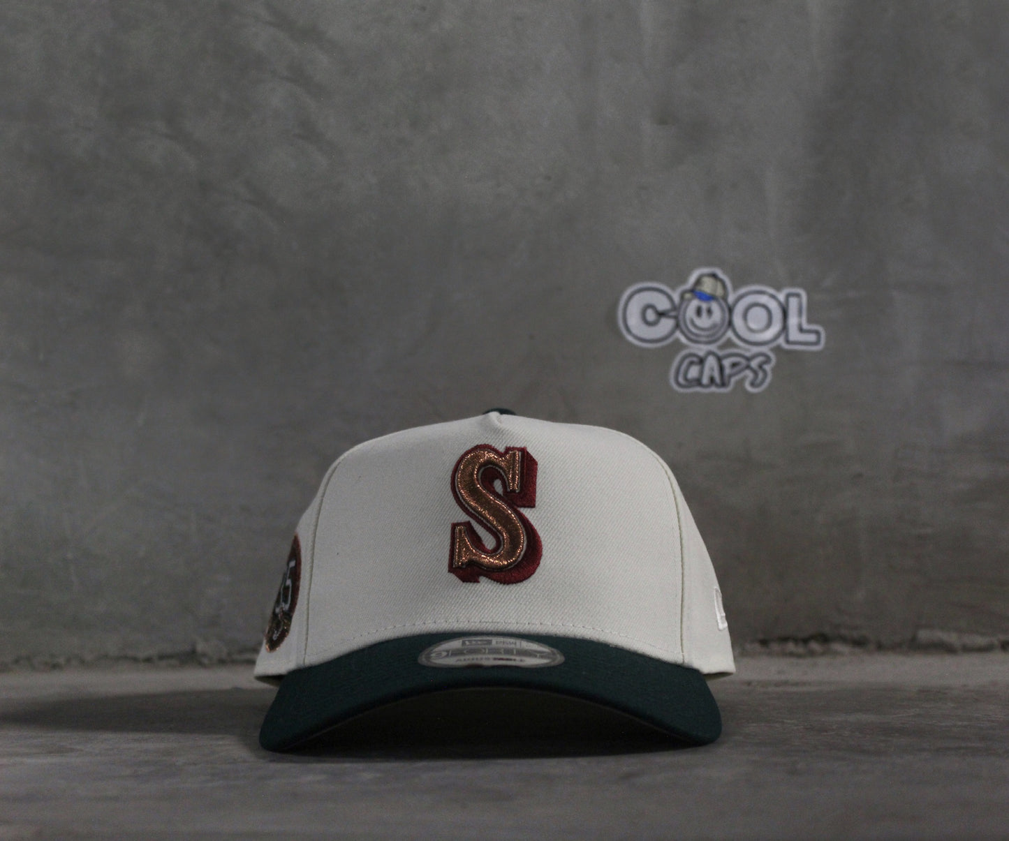 GORRA NEW ERA SEATTLE MARINERS BEIGE ADJUSTABLE