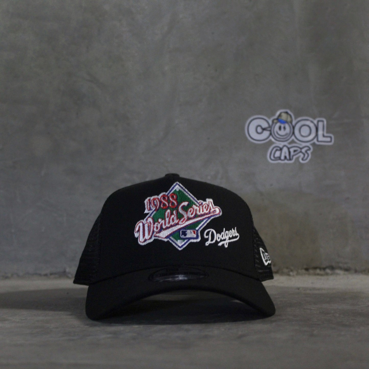 GORRA NEW ERA 1988 DODGERS BLACK ADJUSTABLE