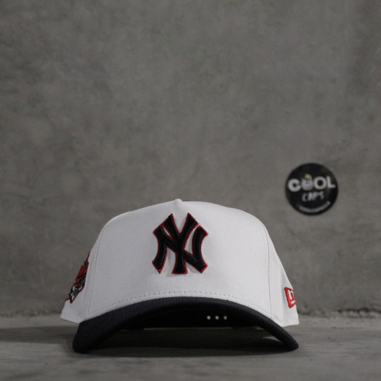 GORRA NEW ERA YANKEES WHITE WORLD SERIES ADJUSTABLE