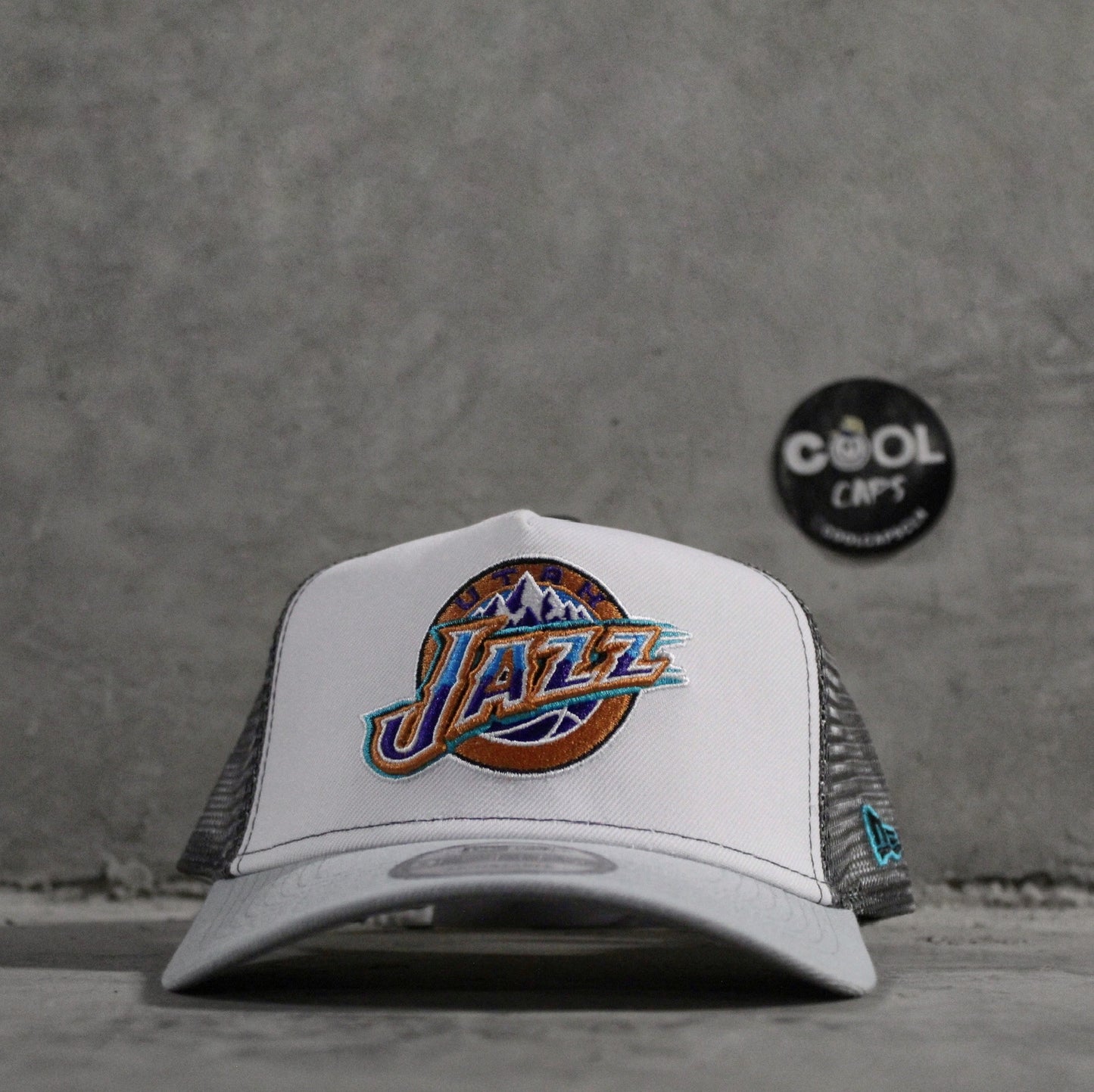 GORRA NEW ERA JAZZ SERIES WHITE ADJUSTABLE