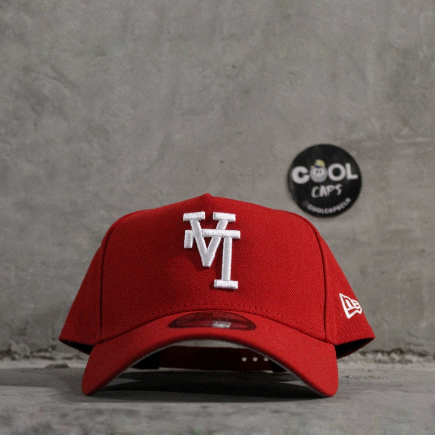 GORRA NEW ERA LOS ANGELES REVERSE RED ADJUSTABLE