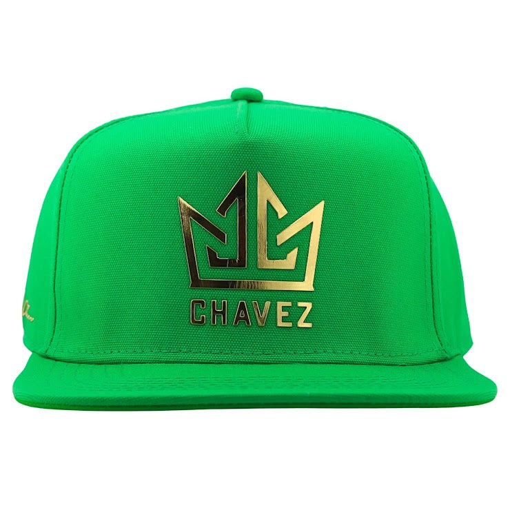 GORRA ALL IN Golden Chávez Verde Plana