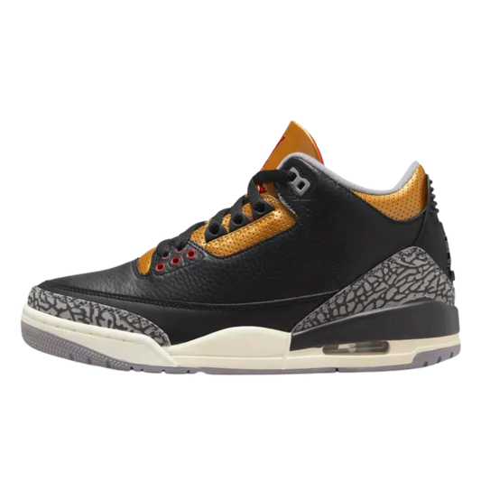 Air Jordan 3 Retro "Black Cement Gold (W)"