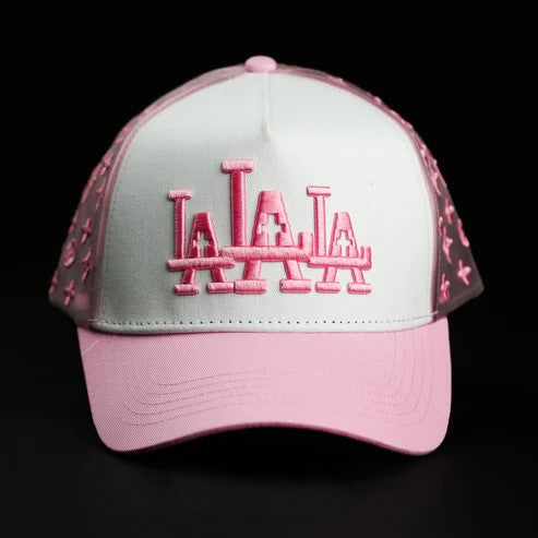 GORRA RUDE AWAKENINGS LALALA PINK MONOGRAM – DROP-SHOP