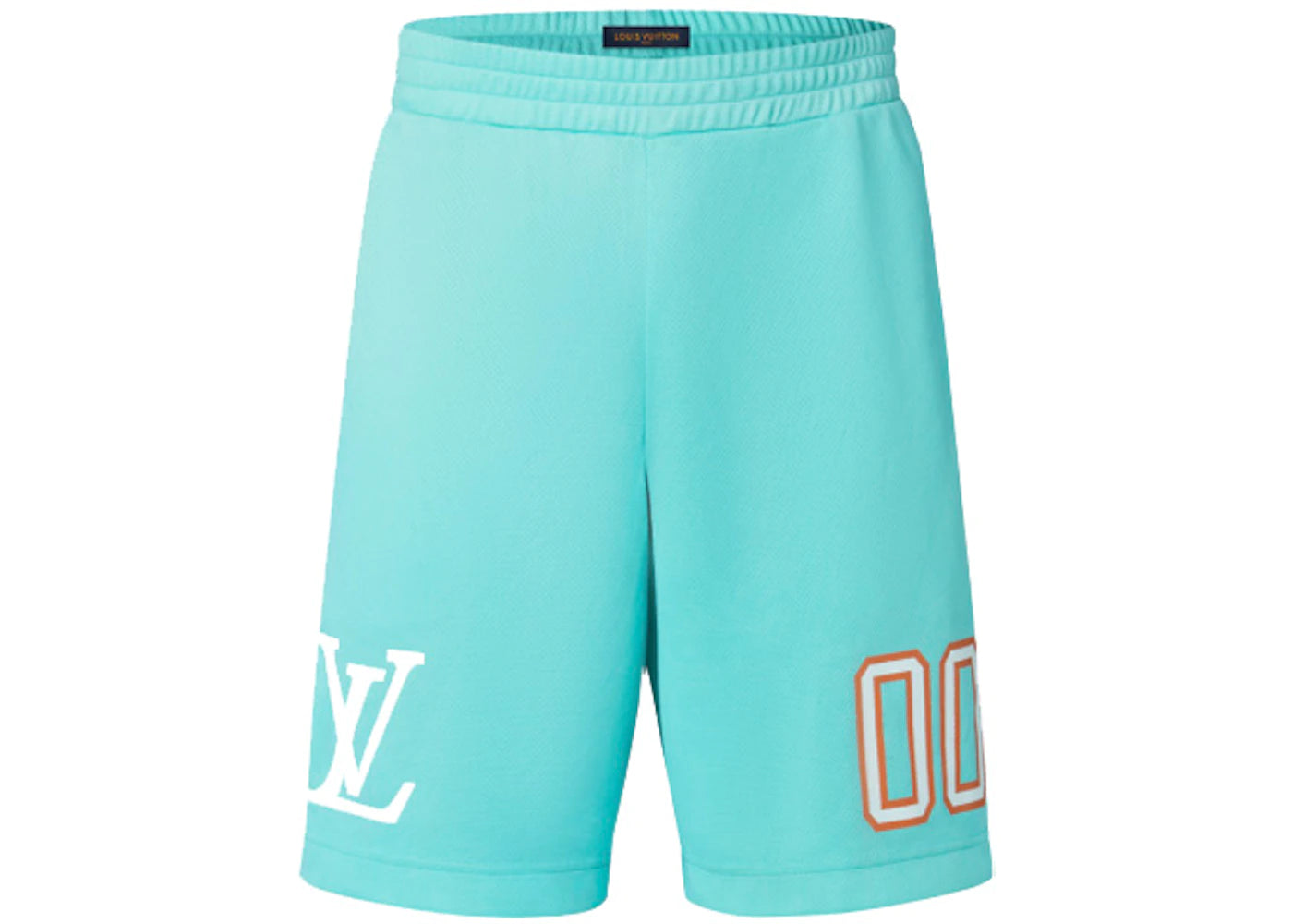 Louis Vuitton Hockey Jersey T-shirt Mint & Short with Patch Mint