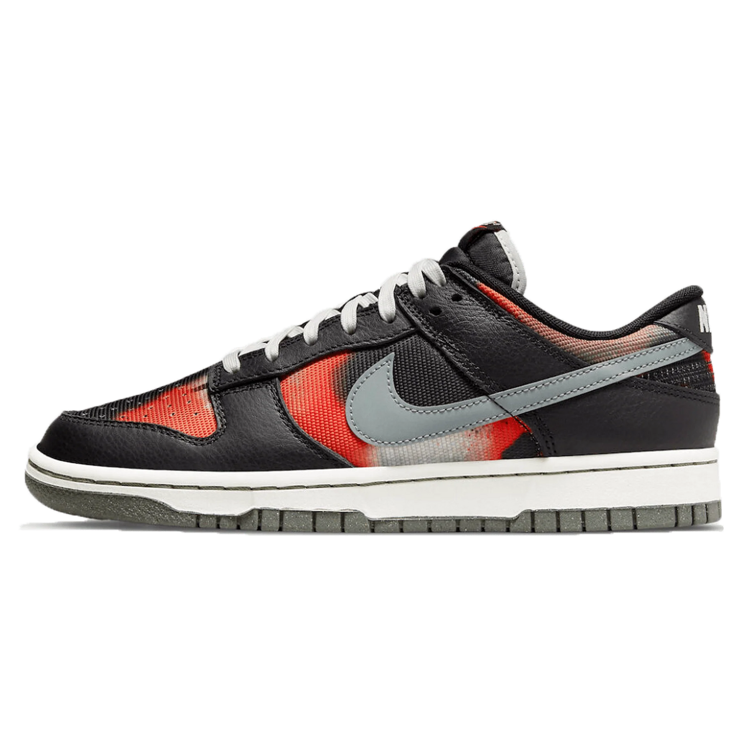 Dunk Low Graffiti Black Red