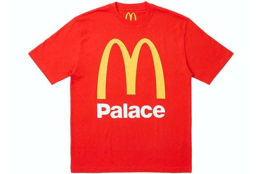 Palace x McDonald's Logo T-shirt Red