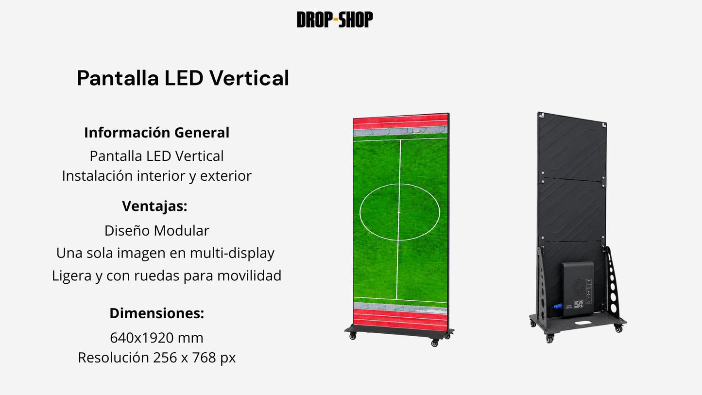 Pantalla LED Vertical