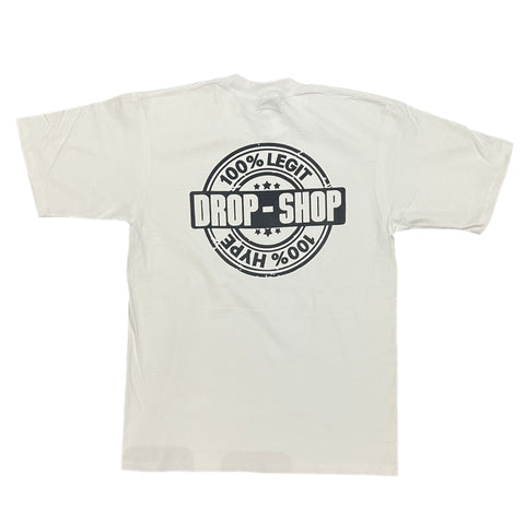 Drop Shop Certified White Tshirt